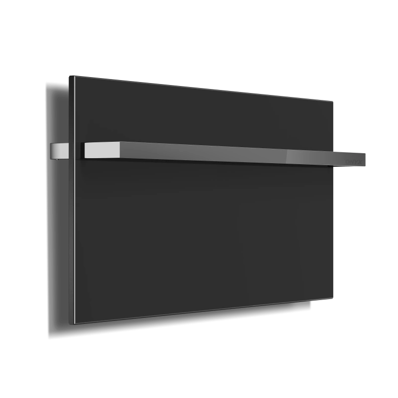 Glass towel dryer ONYX s 1l black