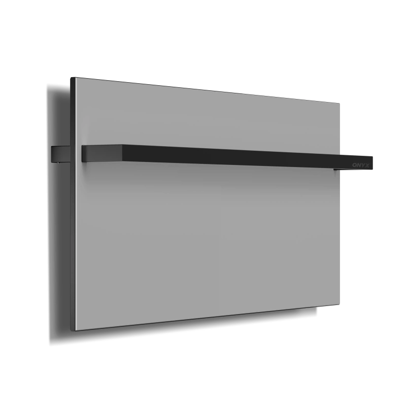 Glass towel dryer ONYX kitchen grey - Image 2
