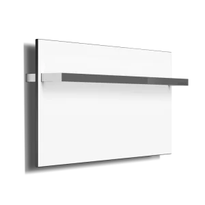 Glass towel dryer ONYX kitchen white